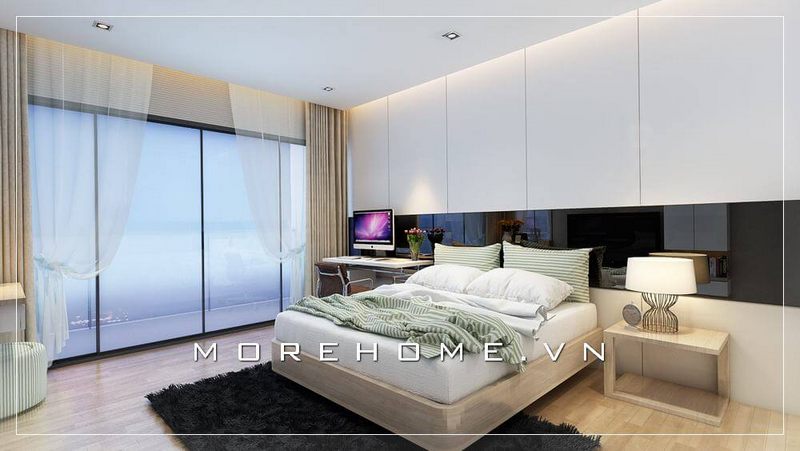 Giường ngủ hiện đại gỗ An Cường được thiết kế theo hướng tối giản, tập trung vào công năng sử dụng tạo sự thuận tiện nhất cho người sử dụng